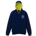 Dragon Ball Z - Capsule Corp. Zippered Hoodie Navy x Blazing Yellow (XL Size) thumbnail 1