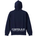 Dragon Ball Z - Capsule Corp. Zippered Hoodie Navy x Blazing Yellow (XL Size) thumbnail 2