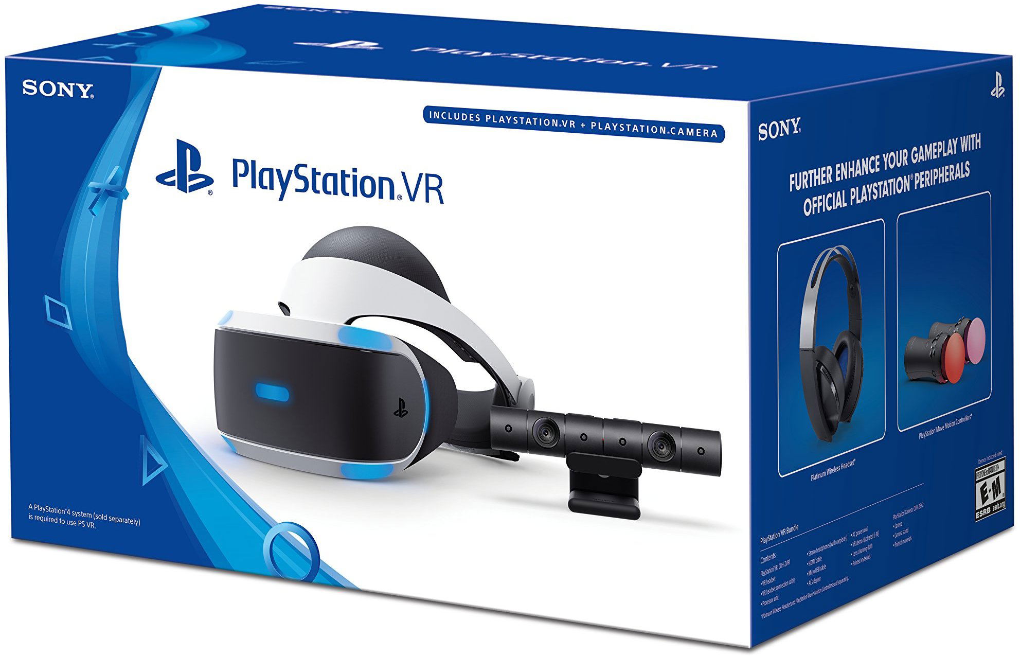 Playstation VR with Playstation Camera Bundle Set
