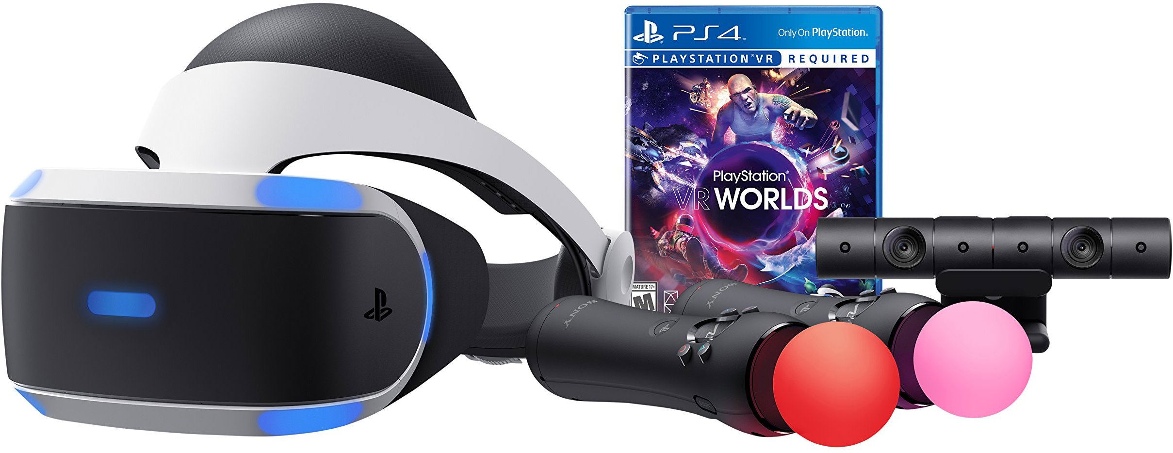 Nintendo Switch PlayStation VR  &PlayStationVR WORLDS Playstation VR Worlds Bundle