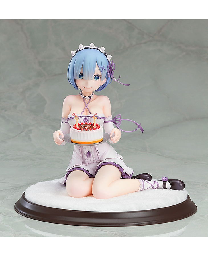Re:ZERO Starting Life in Another World 1/7 Scale Pre-Painted Figure: Rem Birthday Cake Ver. image 2