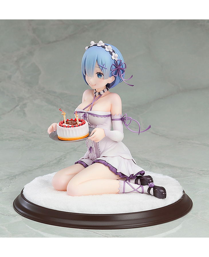 Re:ZERO Starting Life in Another World 1/7 Scale Pre-Painted Figure: Rem Birthday Cake Ver. image 3