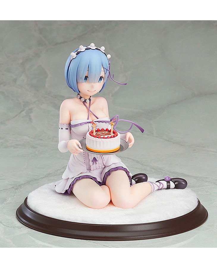 Re:ZERO Starting Life in Another World 1/7 Scale Pre-Painted Figure: Rem Birthday Cake Ver. image 4