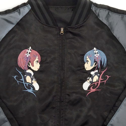 Re:Zero Starting Life In Another World - Rem & Ram Souvenir Jacket (XL Size) image 3