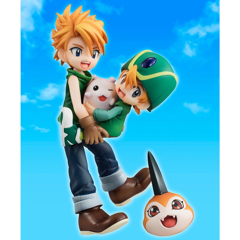 G.E.M. Series Digimon Adventure: Ishida Yamato & Takaishi Takeru & Tsunomon & Tokomon image 1