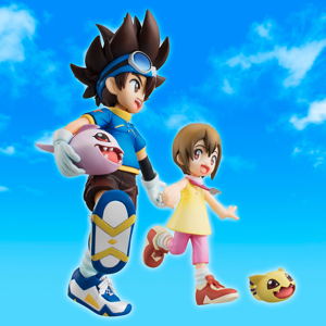 G.E.M. Series Digimon Adventure: Yagami Taichi & Yagami Hikari & Koromon & Nyaromon