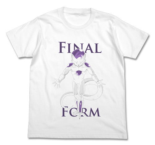 Dragon Ball Z - Frieza Final Form T-shirt White (L Size) image 1