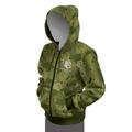 Monster Hunter World Zippered Hoodie - Hiding Clothes (L Size) thumbnail 3