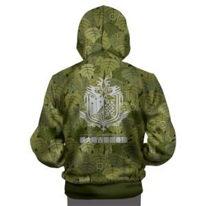 Monster Hunter World Zippered Hoodie - Hiding Clothes (M Size)