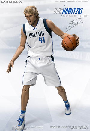 NBA Collection 1/6 Scale Pre-Painted Figure: Dirk Nowitzki_