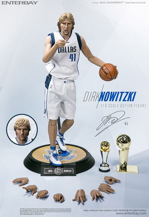 NBA Collection 1/6 Scale Pre-Painted Figure: Dirk Nowitzki_