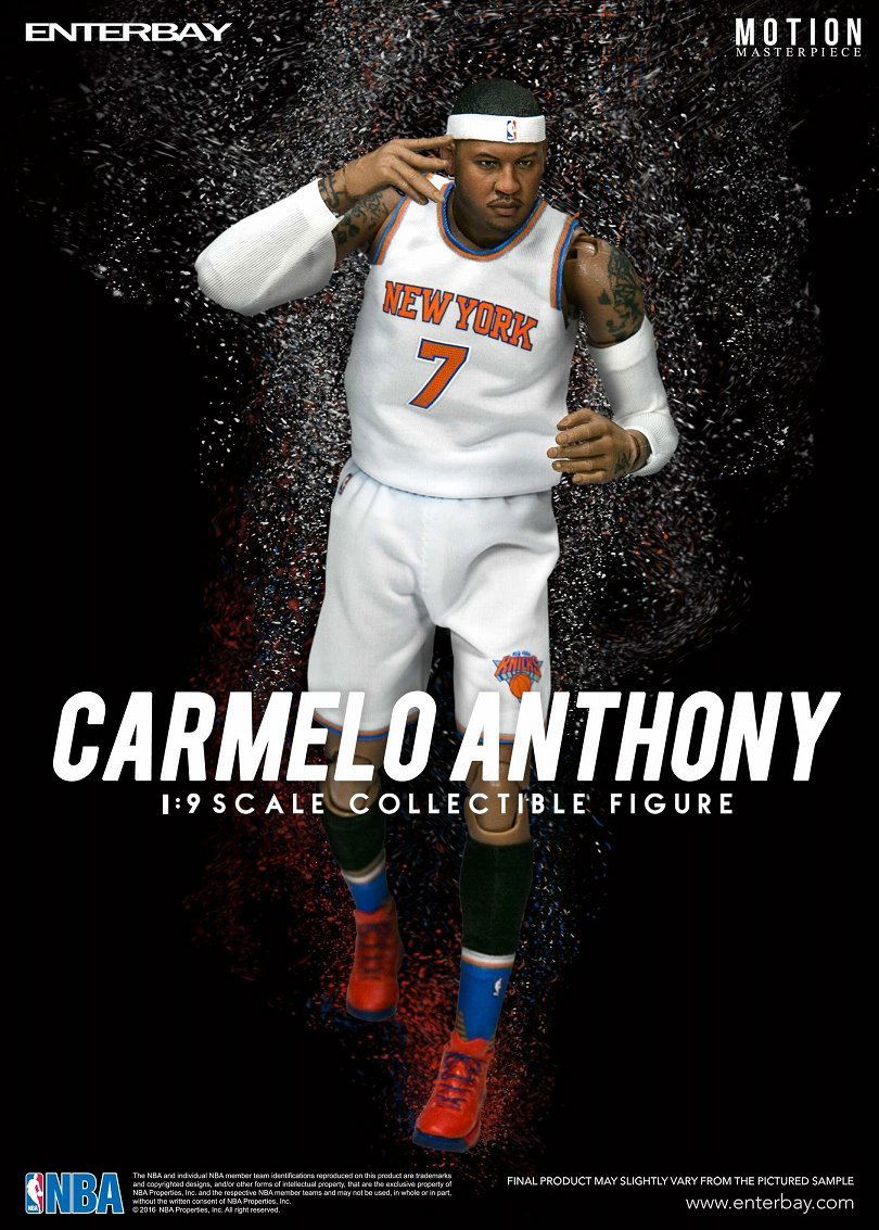 k*.様 ENTERBAY NBA フィギュア 1/9 正規品　カーメロ・アンソ NBA Collection 1/9 Scale Pre-Painted Figure: Carmelo Anthony