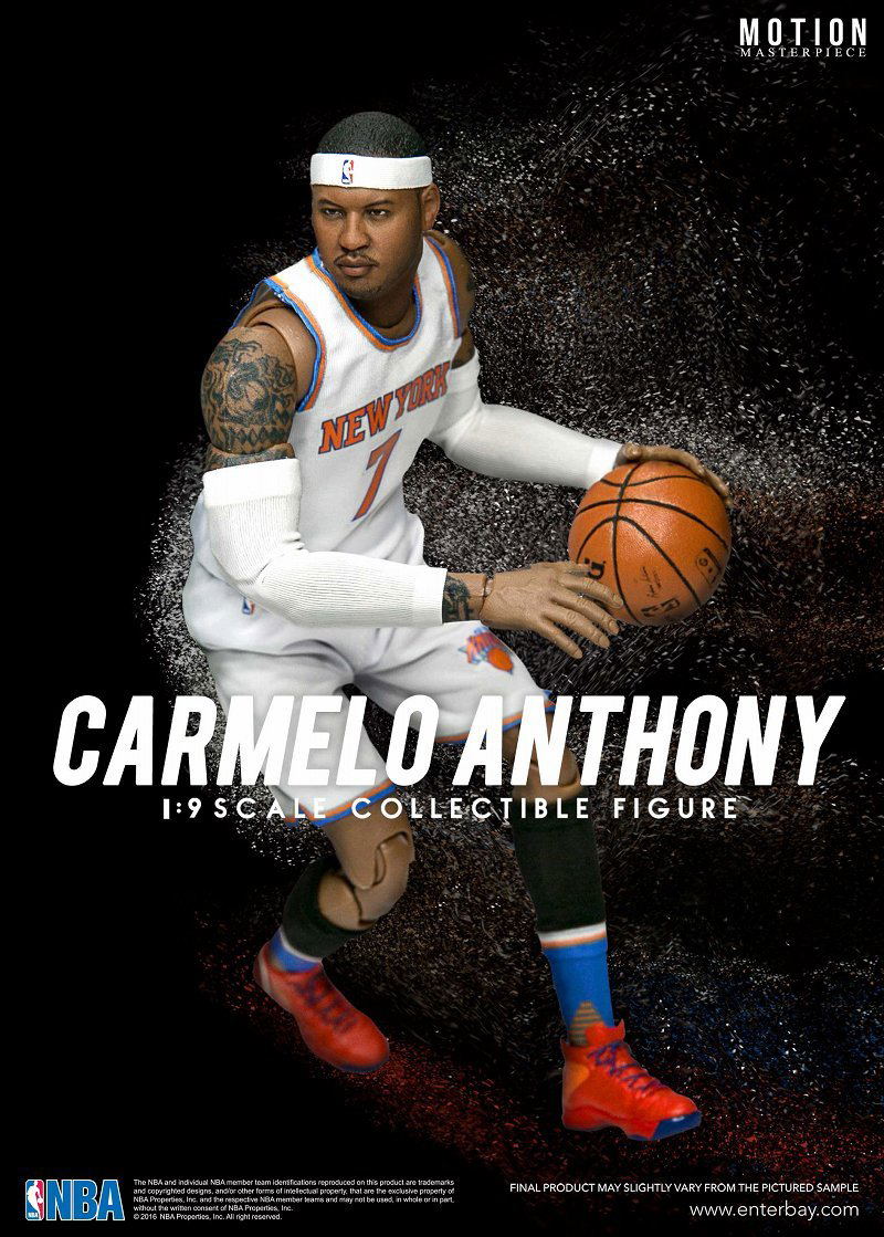 NBA Collection 1/9 Scale Pre-Painted Figure: Carmelo Anthony