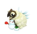 The Ancient Magus' Bride MAG Premium Vignette Collection Mascot Collection: Watamushi (Re-run) thumbnail 1