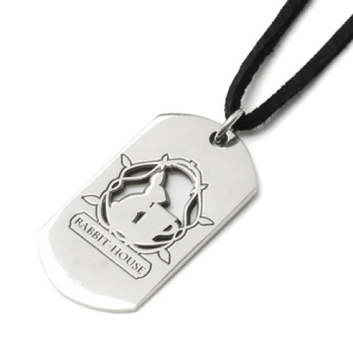 Is The Order A Rabbit?? Rabbit House Silver Pendant image 1