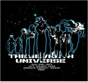 Dragon Ball Super - The Seventh Universe T-shirt Black (S Size)