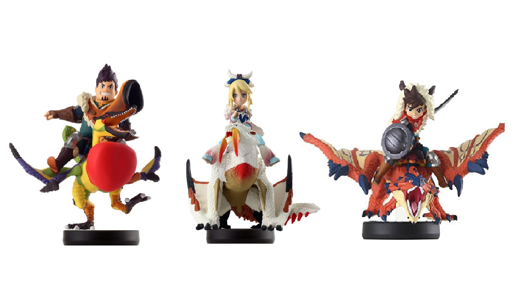 amiibo Monster Hunter Stories Series Figure (Special Trio Pack