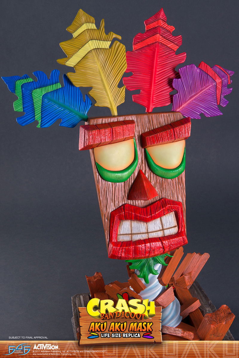 Crash Bandicoot Life-Size Aku Aku Mask image 3