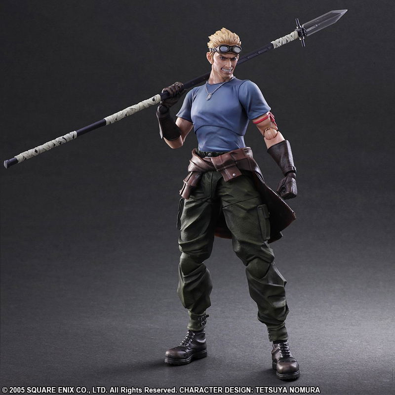 Final Fantasy VII Advent Children Play Arts Kai: Cid Highwing & Cait Sith image 2