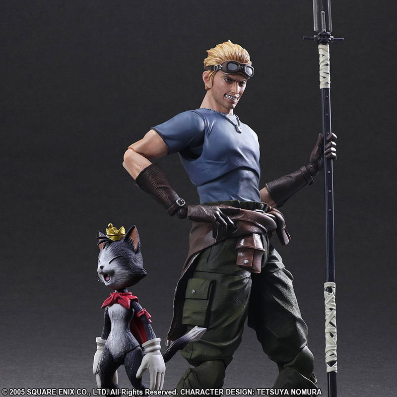 Final Fantasy VII Advent Children Play Arts Kai: Cid Highwing & Cait Sith image 5