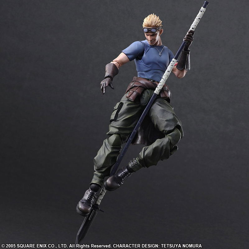 Final Fantasy VII Advent Children Play Arts Kai: Cid Highwing & Cait Sith image 7