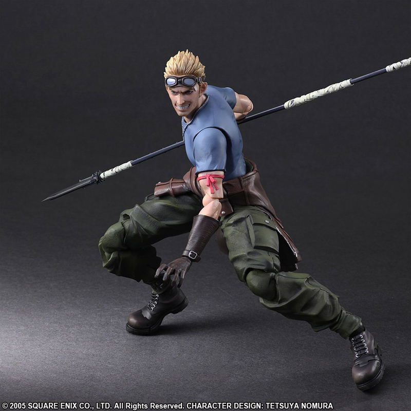 Final Fantasy VII Advent Children Play Arts Kai: Cid Highwing & Cait Sith image 8