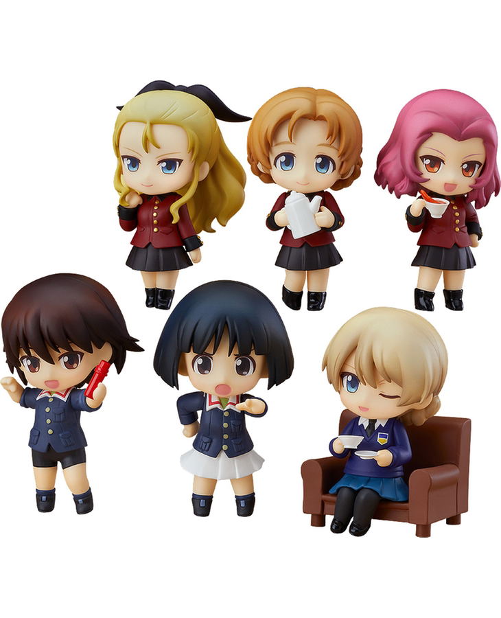 Girls und Panzer das Finale Nendoroid Petite: Girls und Panzer 03 (Set of 6 pieces) image 1