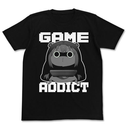 Himouto! Umaru-chan R - Game Addict Umaru T-shirt Black (XL Size) image 1