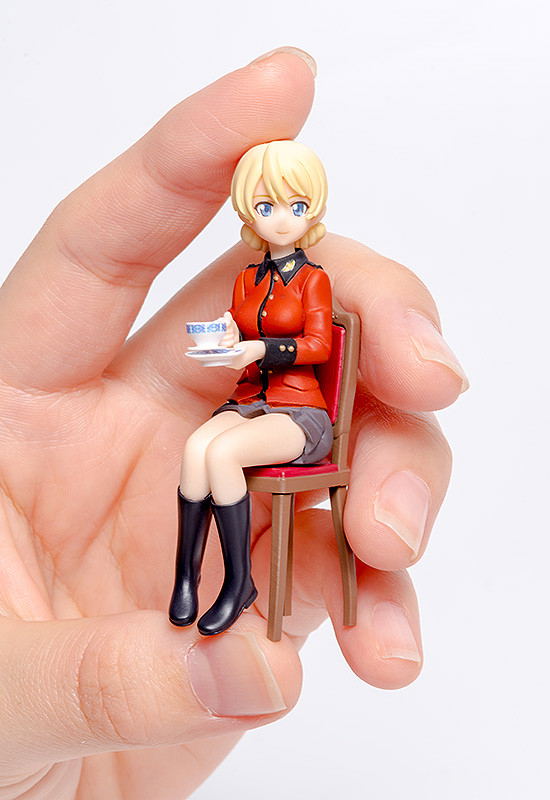 PLAMAX MF-22 1/20 Girls und Panzer der Film Scale Model Kit: Minimum Factory Darjeeling image 7