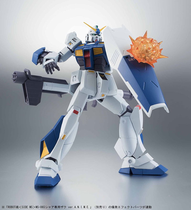Robot Spirits Side MS Mobile Suit Gundam 0080 War in the Pocket: RX-78NT-1 Gundam NT-1 Ver. A.N.I.M.E. image 4