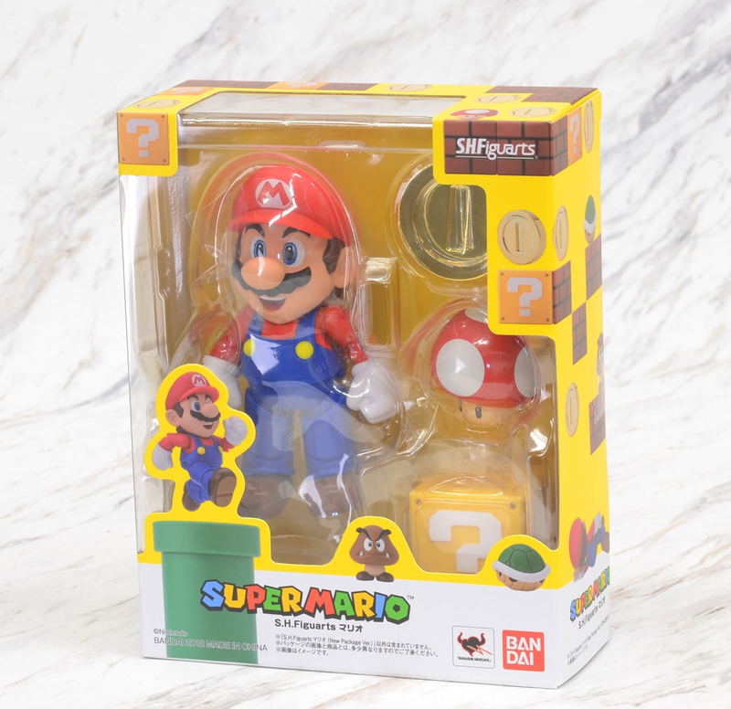 S.H. Figuarts Super Mario Brothers: Mario (New Package Ver.) image 10