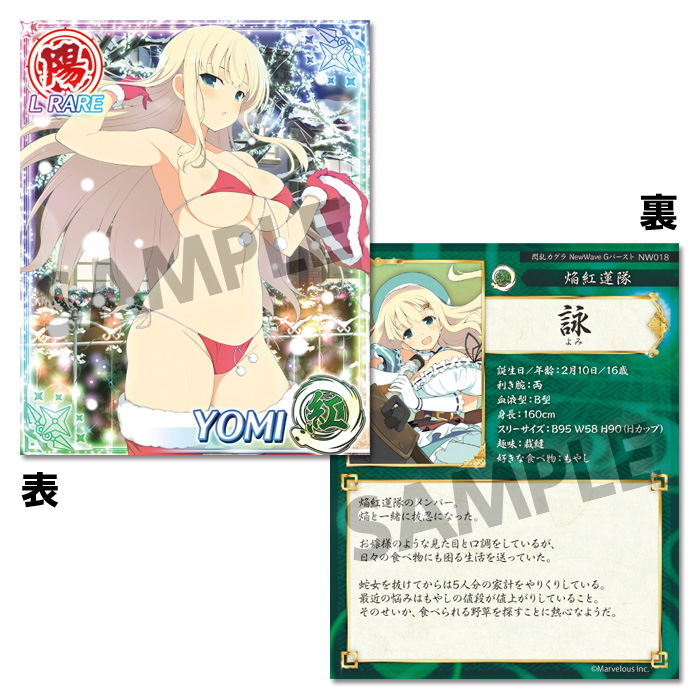 Senran Kagura New Wave G Burst Drama CD & Real Card Set image 6
