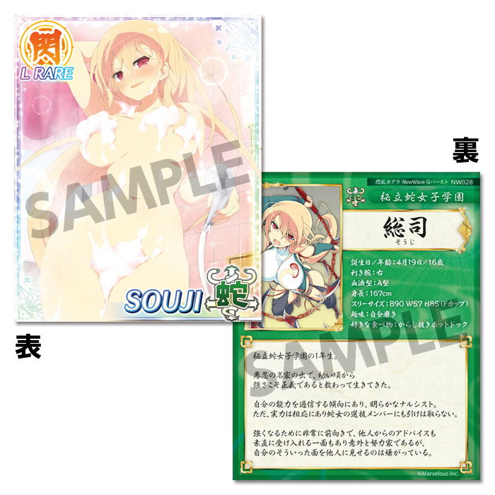 Senran Kagura New Wave G Burst Drama CD & Real Card Set