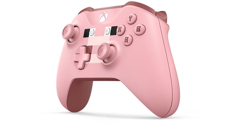 Xbox Wireless Controller (Minecraft Pig) 適用於 PC, XONE, Xbox One S, XONE X