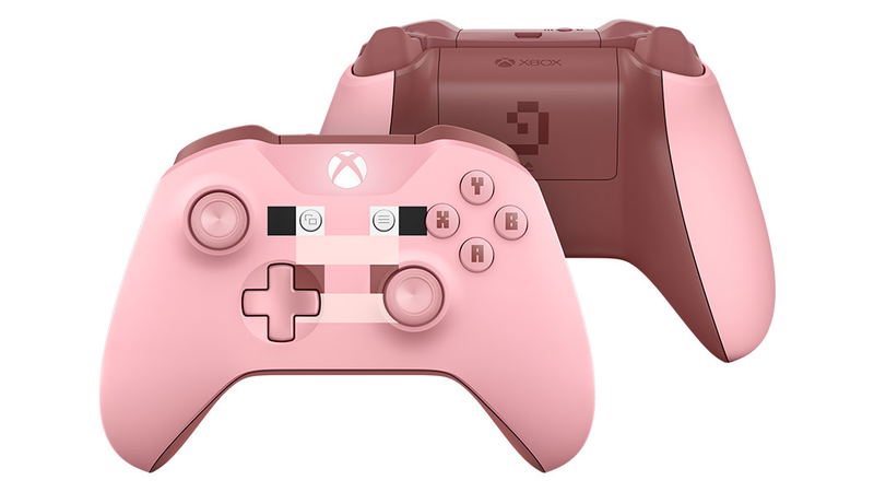 Xbox Wireless Controller (Minecraft Pig) 適用於 PC, XONE, Xbox One S, XONE X