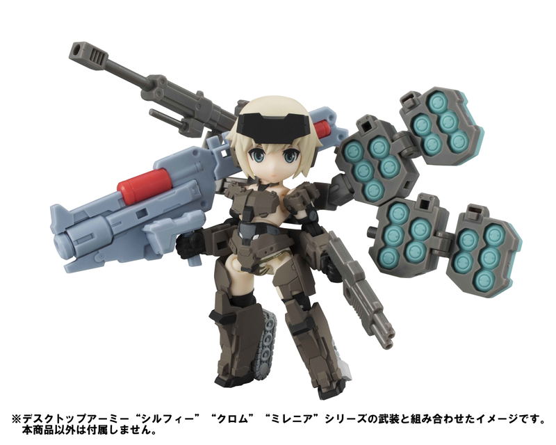 Desktop Army Frame Arms Girl KT-321f Gorai Series (Set of 3 pieces) image 10