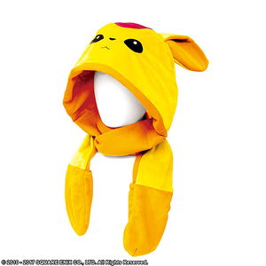 Final Fantasy XIV Muffler With Hood - Topaz Carbuncle_