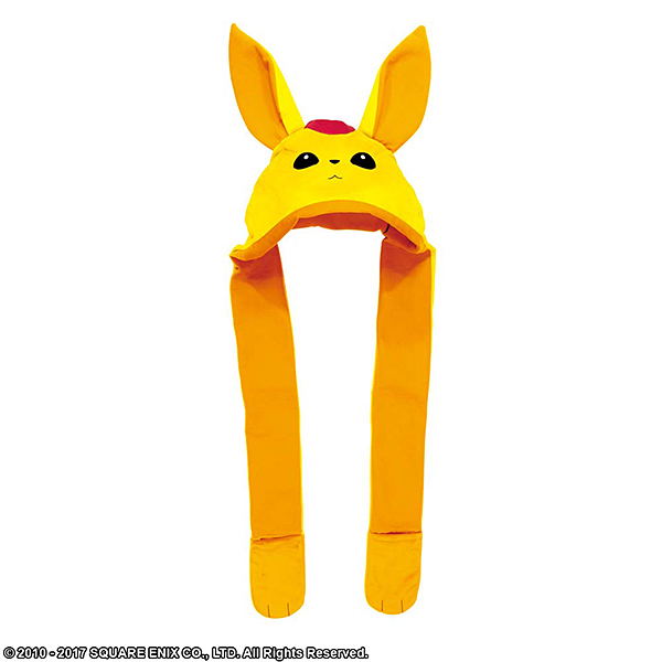 Final Fantasy XIV Muffler With Hood - Topaz Carbuncle image 3
