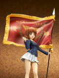 Girls und Panzer der Film 1/7 Scale Pre-Painted Figure: Nishizumi Miho Senshado The National High School Tournament Winner's Flag Ver. thumbnail 10