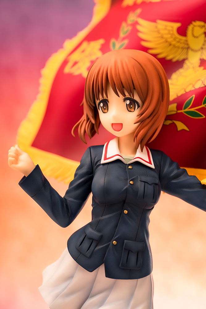 Girls und Panzer der Film 1/7 Scale Pre-Painted Figure: Nishizumi Miho Senshado The National High School Tournament Winner's Flag Ver. image 14