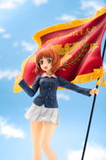 Girls und Panzer der Film 1/7 Scale Pre-Painted Figure: Nishizumi Miho Senshado The National High School Tournament Winner's Flag Ver. thumbnail 16