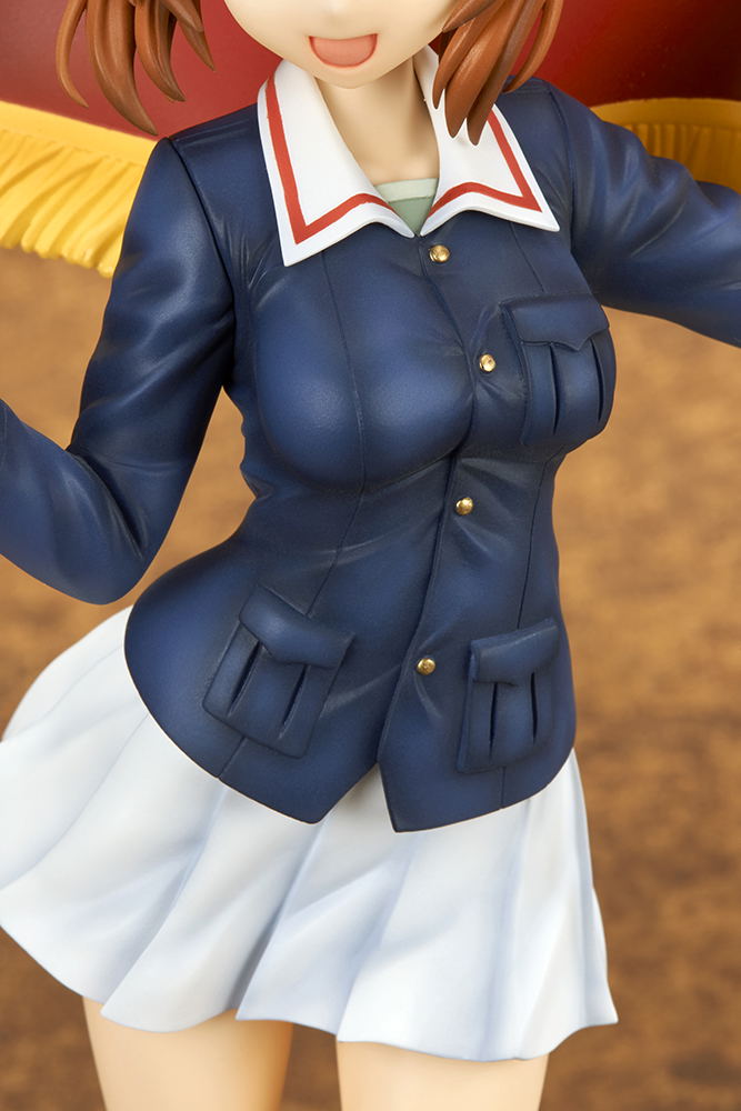 Girls und Panzer der Film 1/7 Scale Pre-Painted Figure: Nishizumi Miho Senshado The National High School Tournament Winner's Flag Ver. image 8