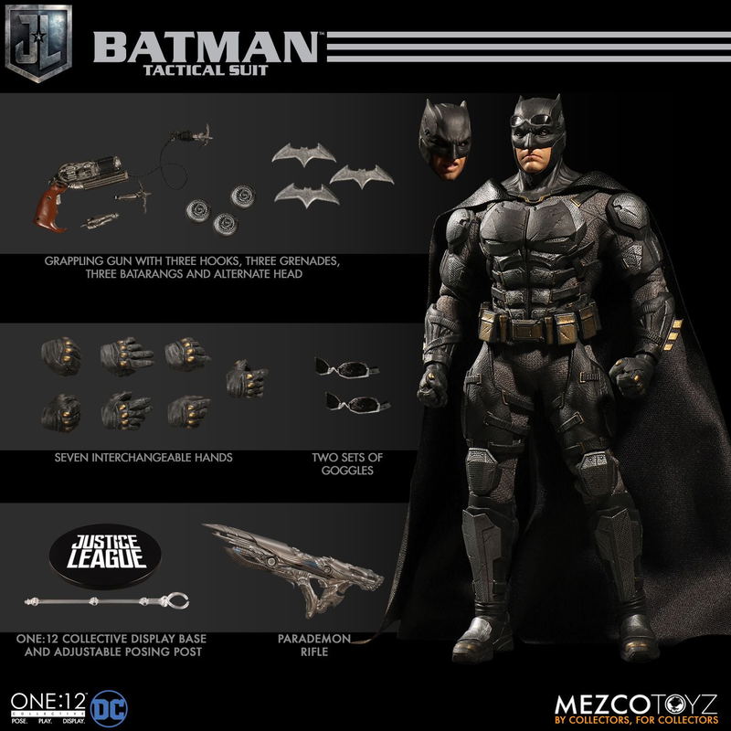 One:12 Collective Justice League Action Figure: Tactical Suit Batman image 15
