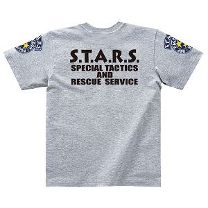 Resident Evil T-shirt S.T.A.R.S. Gray (L Size)