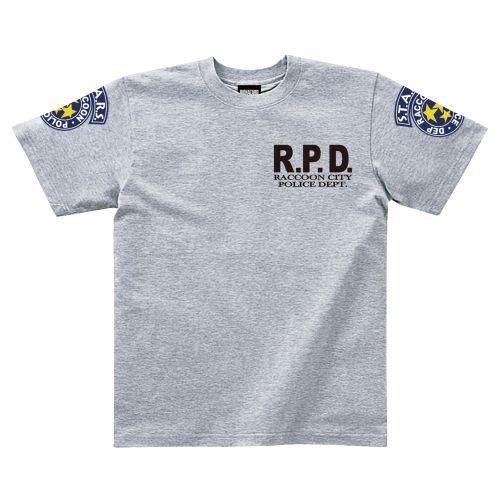 Resident Evil T-shirt S.T.A.R.S. Gray (XL Size) image 1