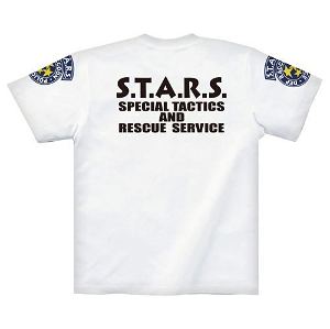 Resident Evil T-shirt S.T.A.R.S. White (L Size)