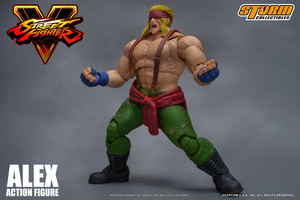 Street Fighter V 1/12 Scale Pre-Painted Action Figure: Alex_