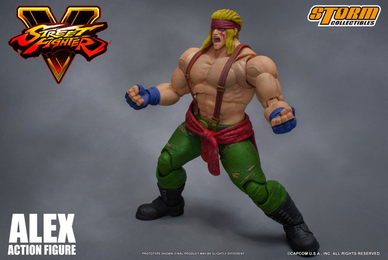 Street Fighter V 1/12 Scale Pre-Painted Action Figure: Alex image 2