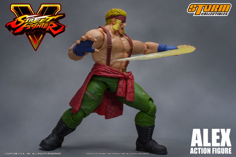 Street Fighter V 1/12 Scale Pre-Painted Action Figure: Alex image 3