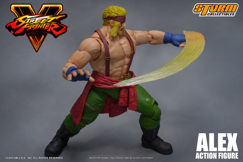 Street Fighter V 1/12 Scale Pre-Painted Action Figure: Alex image 4
